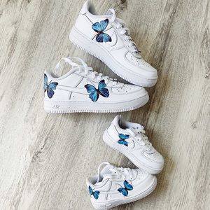 Nike custom 🦋 air force 1 sneakers
